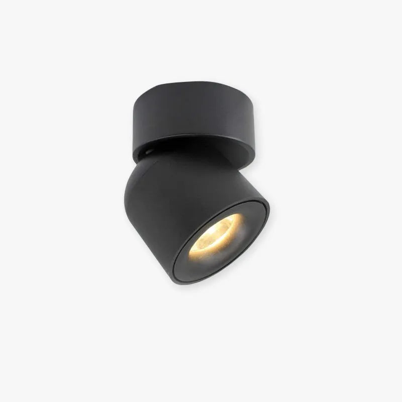 Plafonnier LED encastré Kilo Spotlight, noir/blanc