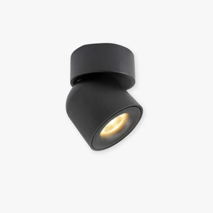 Plafonnier LED encastré Kilo Spotlight, noir/blanc