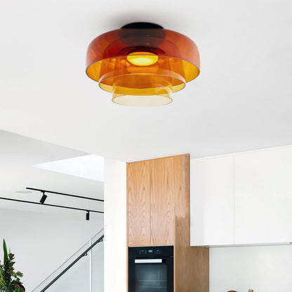 Aria Modern Simple Creative Glass Flush Mount Ceiling Light
