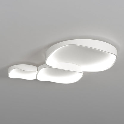 Arisha Modern Wave Flush Mount Ceiling Light