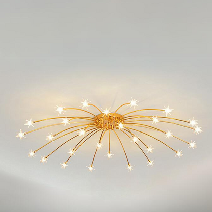 Arisha Art Deco Starry  Flush Mount Ceiling Light