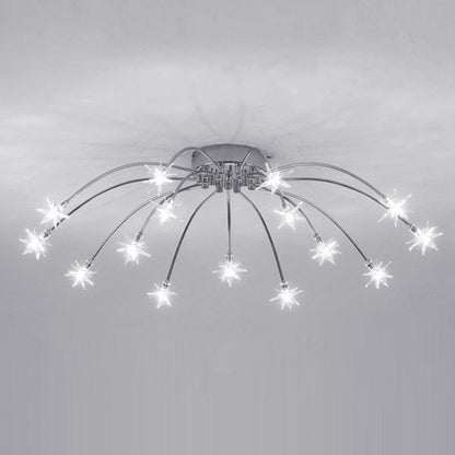 Arisha Art Deco Starry  Flush Mount Ceiling Light