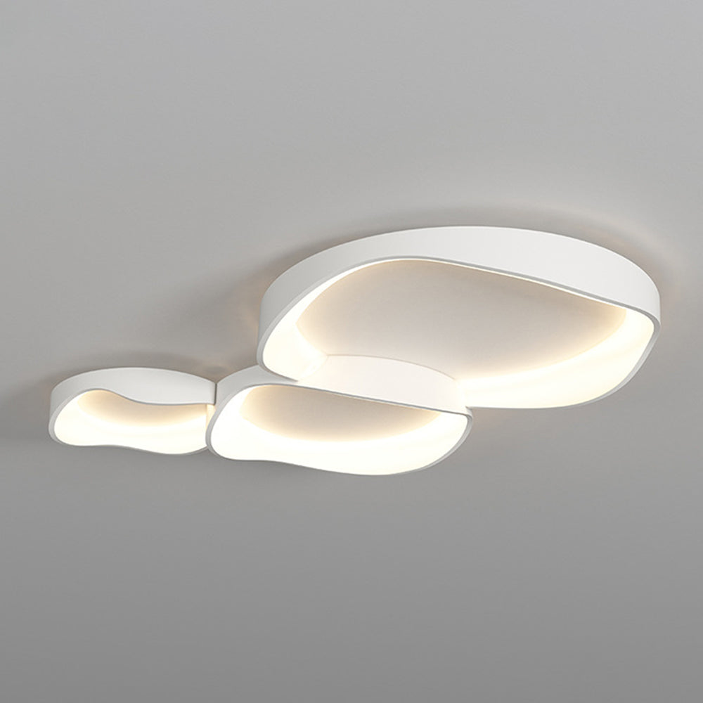 Arisha Modern Wave Flush Mount Ceiling Light
