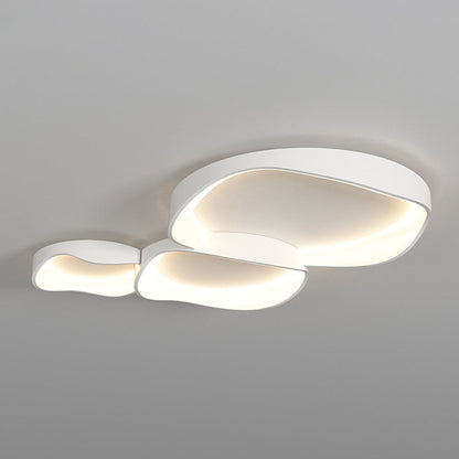 Arisha Modern Wave Flush Mount Ceiling Light