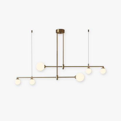 Valentina Modern Golden Bubble Copper Pendant Light