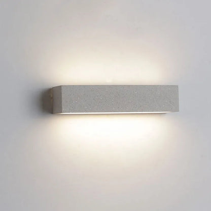 Fyra LED Outdoor Wall Lamp, Black & White