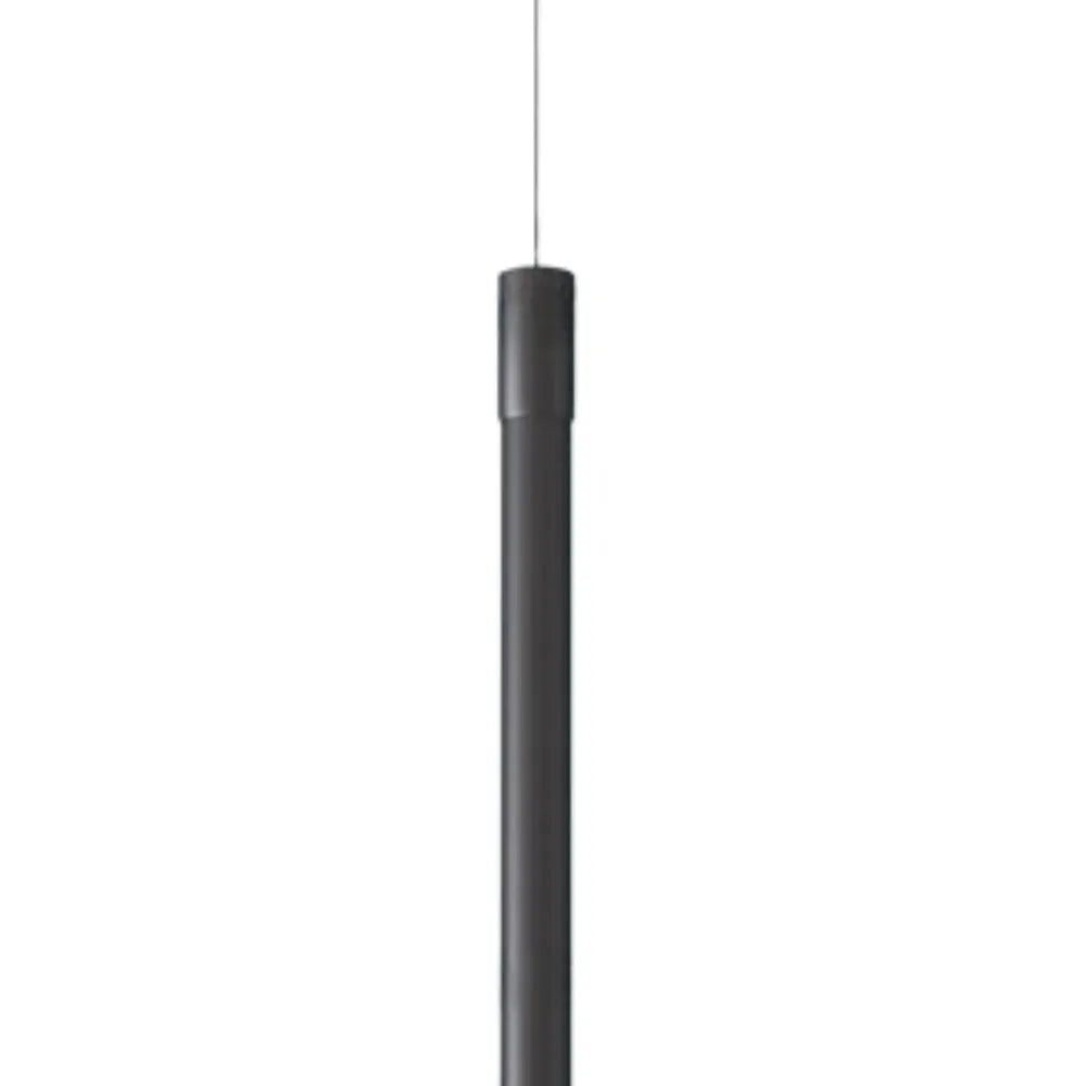 Suspension linéaire minimaliste Erix pour chevet, noire