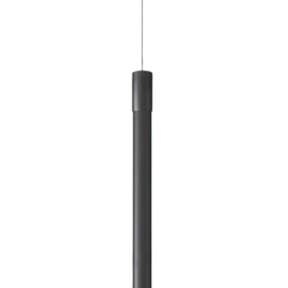 Suspension linéaire minimaliste Erix pour chevet, noire