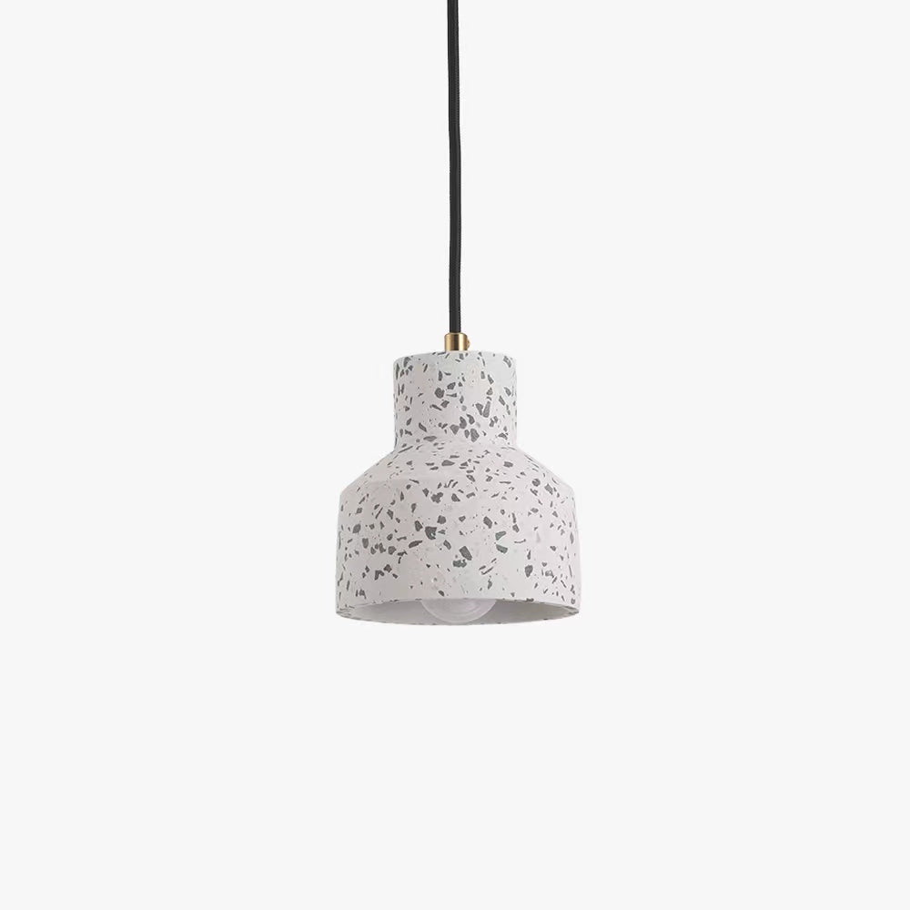 Lampe suspendue Aira, ciment, moderne et industrielle, 4 couleurs