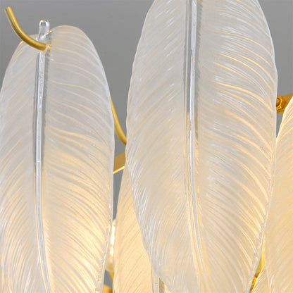 Kristy Elegant Pearl/Glass/Metal Chandelier, White