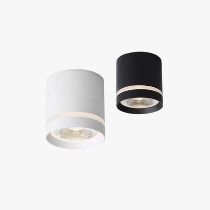 Aria Plafonnier Mini Moderne, Blanc/Noir, Chambre/Salon