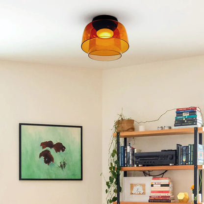 Aria Modern Simple Creative Glass Flush Mount Ceiling Light