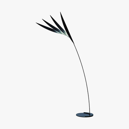 Lampadaire Salgado Leaf en métal/bras long, salon
