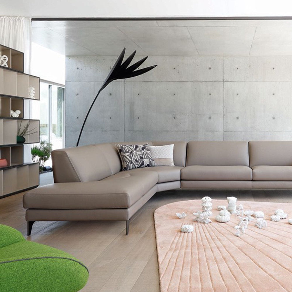 Lampadaire Salgado Leaf en métal/bras long, salon