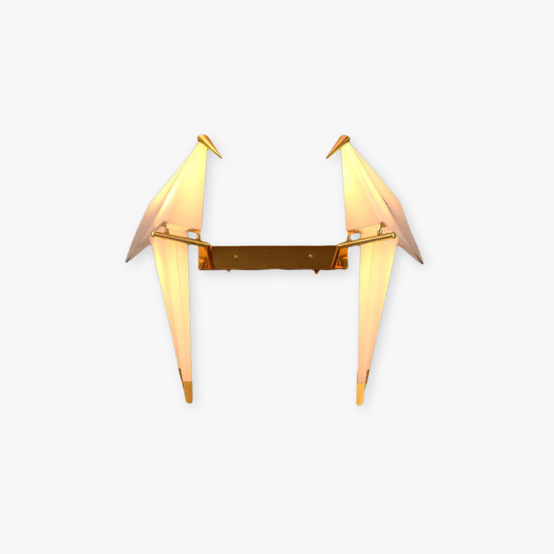 Arisha Wall Lamp Bird Vintage/Art-Deco, Metal/, Bedroom