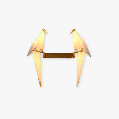 Arisha Wall Lamp Bird Vintage/Art-Deco, Metal/, Bedroom