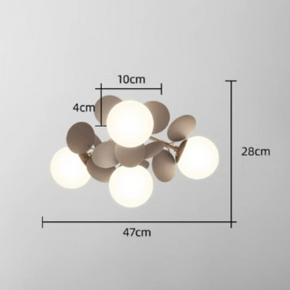 Nexen Multicolored Flower Branch Chandelier Living Room