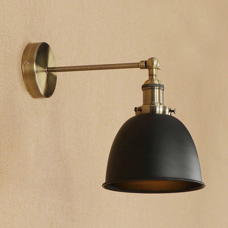 Epoch Applique Suspendue Rétro/Vintage, Métal/LED, Noir/Blanc/Gris, Chambre