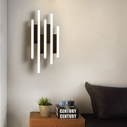 Arisha Industrial Black & White Wall Lamp, 2 Styles