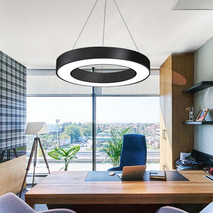 Arisha Minimalist Ring  Pendant Light, Bedroom