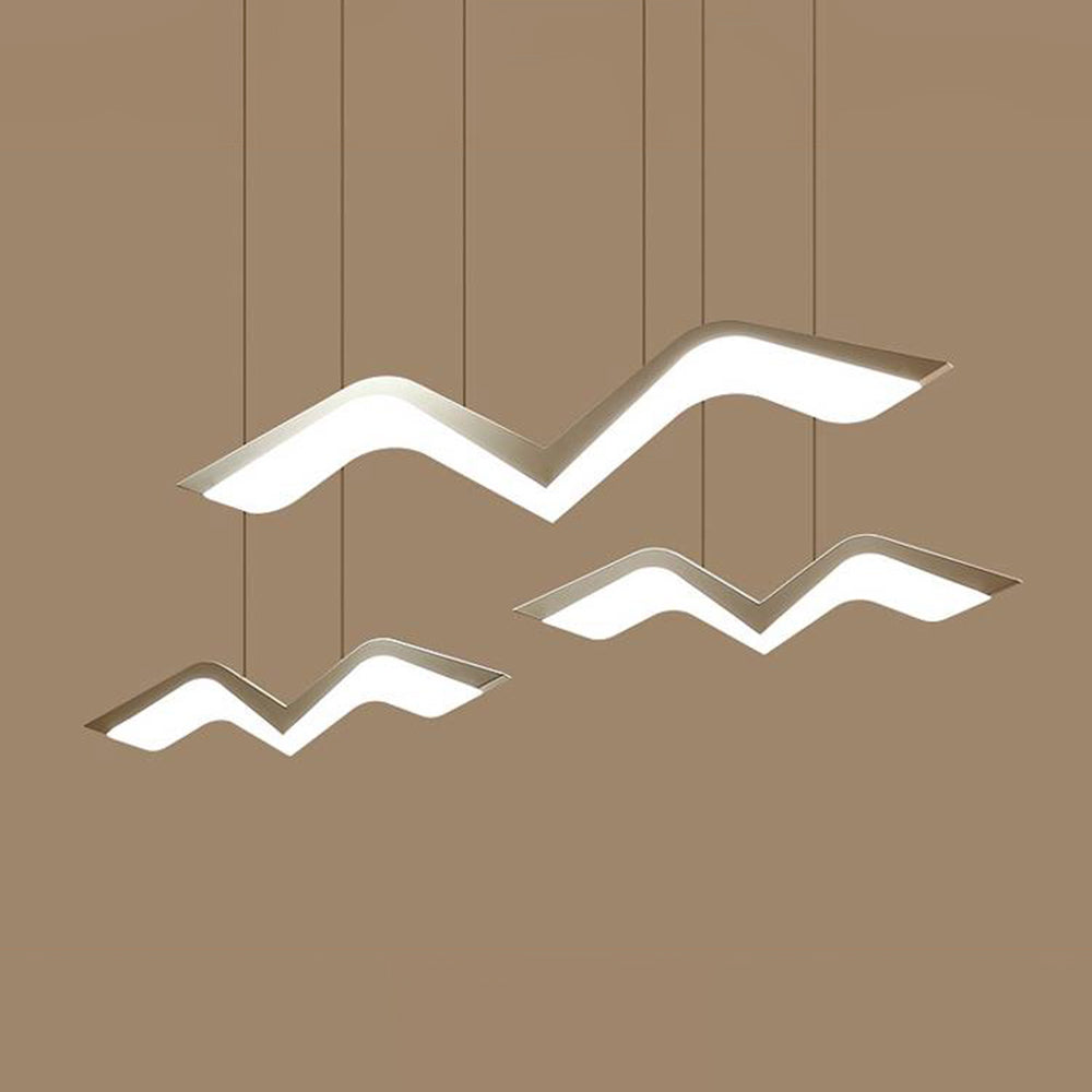 Lampe à suspension moderne Arisha Seagull, 3 styles