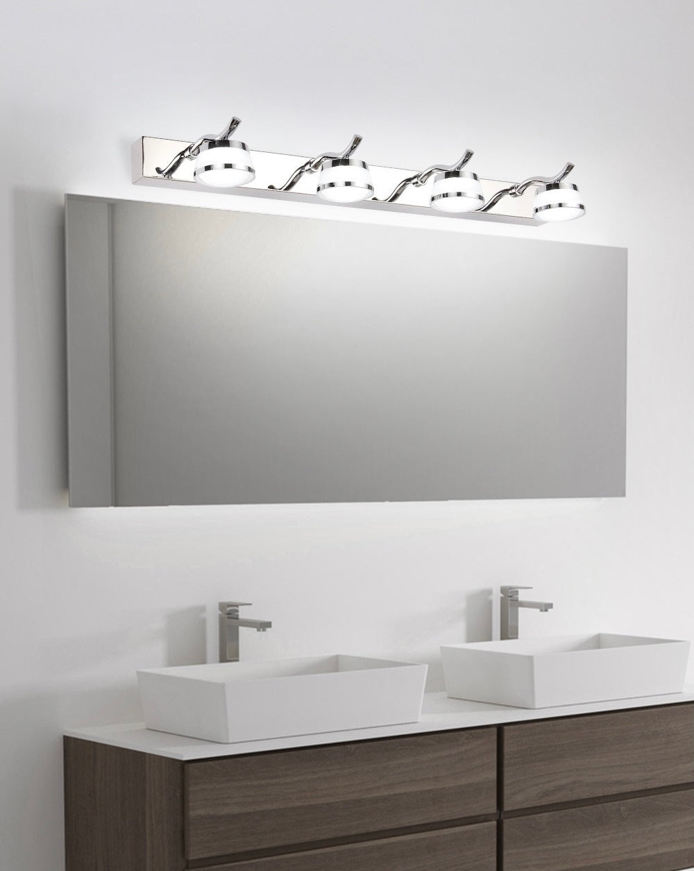 Applique murale moderne Globe Vanity Arisha, chambre/salle de bain