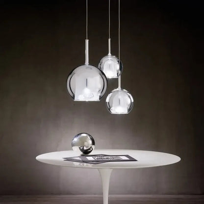 Valentina Pendant Light Glass Modern Sphere LED  Dining Room