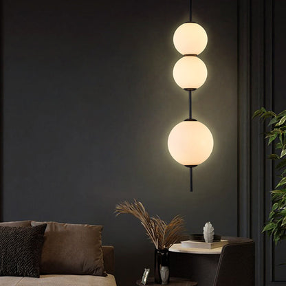 Valentina Creative Ball Pendant Light, Metal & Glass, 3 Styles