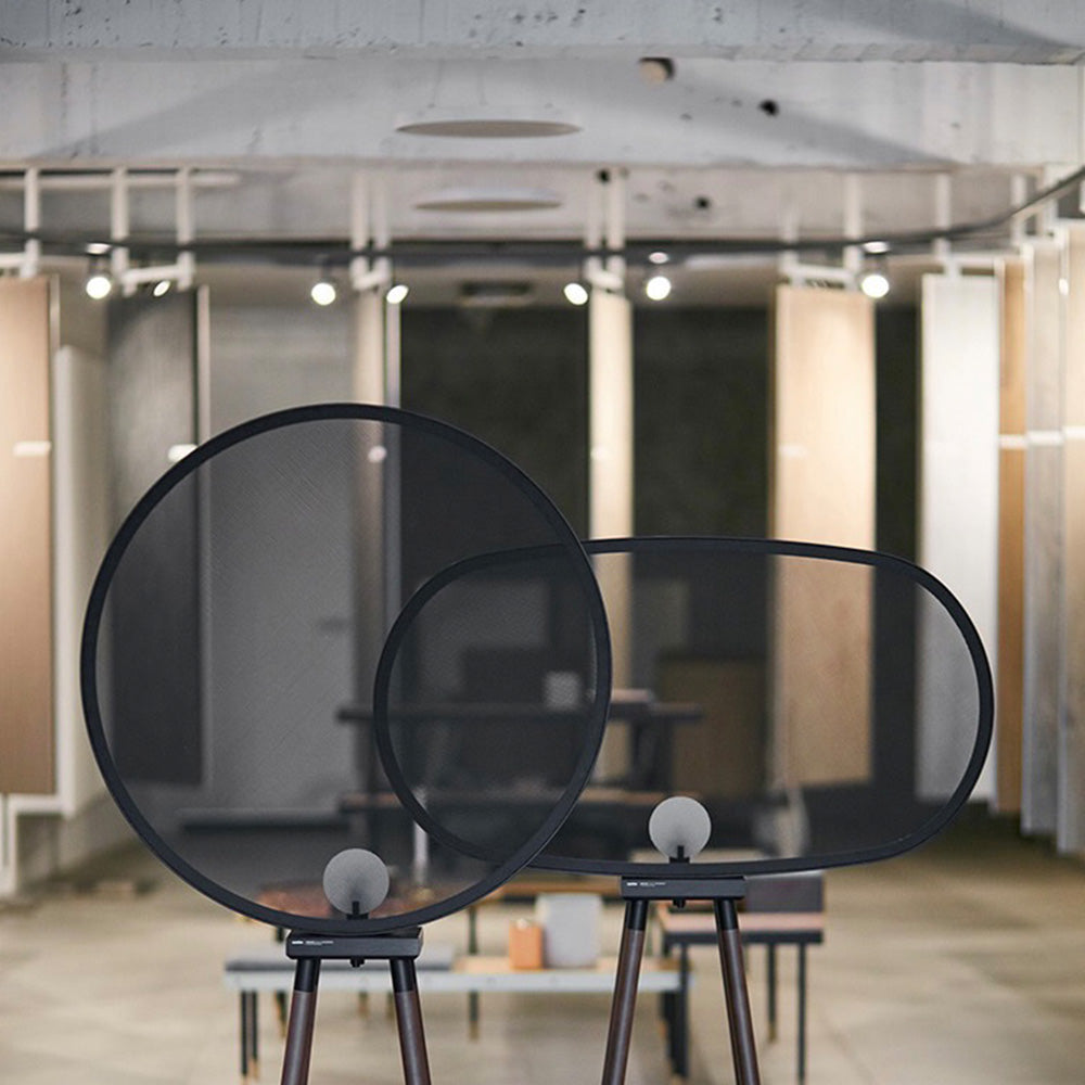 Cooley modernes Design minimalistische Stehlampe, Metall und Holz