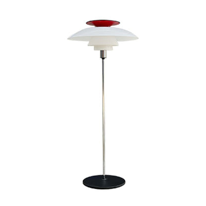 Salgado Modern Flying Saucer Metal Floor Lamp