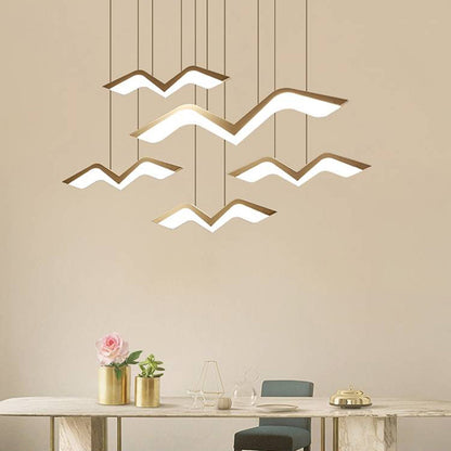 Lampe à suspension moderne Arisha Seagull, 3 styles