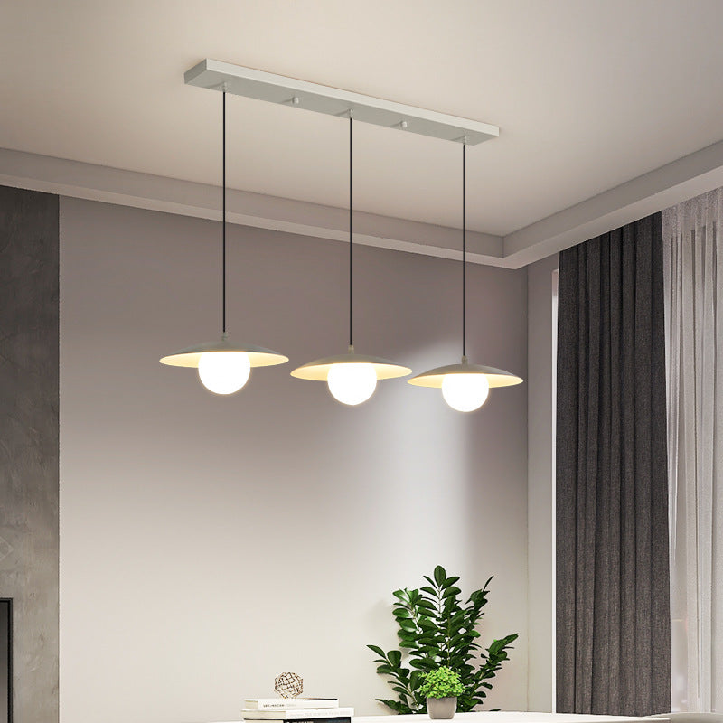 Valentina Lampe suspendue LED moderne en métal pour salle à manger/chambre à coucher