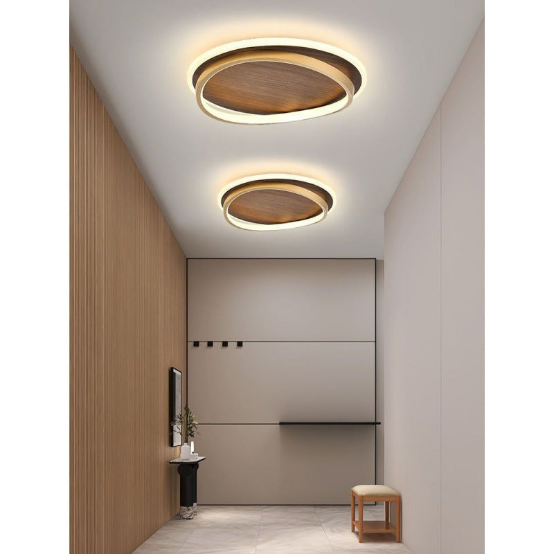 Arisha Modern Rund Dimmable Ceiling Light Gold Metal Bedroom
