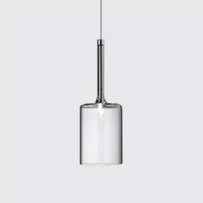 Valentina Minimalist Modern Glass LED Pendant Light, 3 Style
