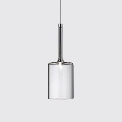 Valentina Minimalist Modern Glass LED Pendant Light, 3 Style