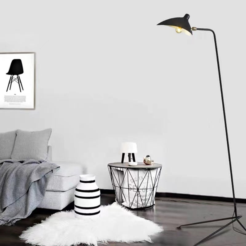 Schmitt Industrie-Stehlampe, 1/3 Köpfe