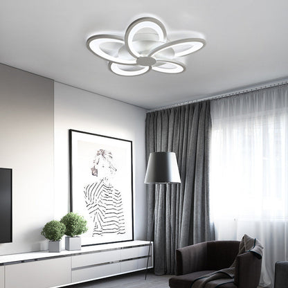 Arisha Flower Shape Ceiling Light White , 2 Style