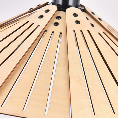 Suspension rétro Arisha, métal et bois
