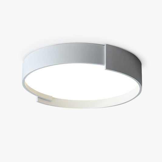 Arisha Modern Round Flush Mount Ceiling Light LED Double Layer