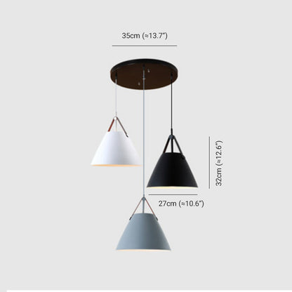 Aria Pedant Light Cluster, 3 Color