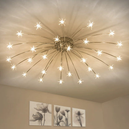 Arisha Art Deco Starry  Flush Mount Ceiling Light