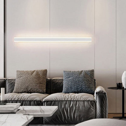 Gravo Minimalist Linear Metal/ Wall Lamp, Gold/Black/White