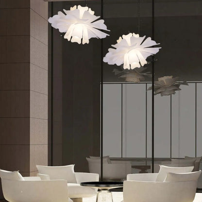 Niva Elegant Flower Pendant Light White