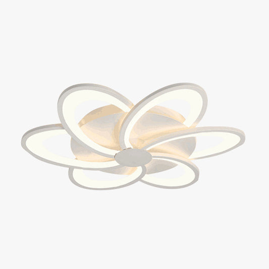 Arisha Flower Shape Ceiling Light White , 2 Style