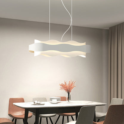 Arisha Art Déco Lampe à suspension en forme de fleur Blanc