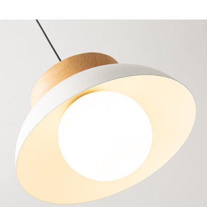 Muto Nordic Suspension/Plafonnier Bois/Métal Noir Cuisine Balcon