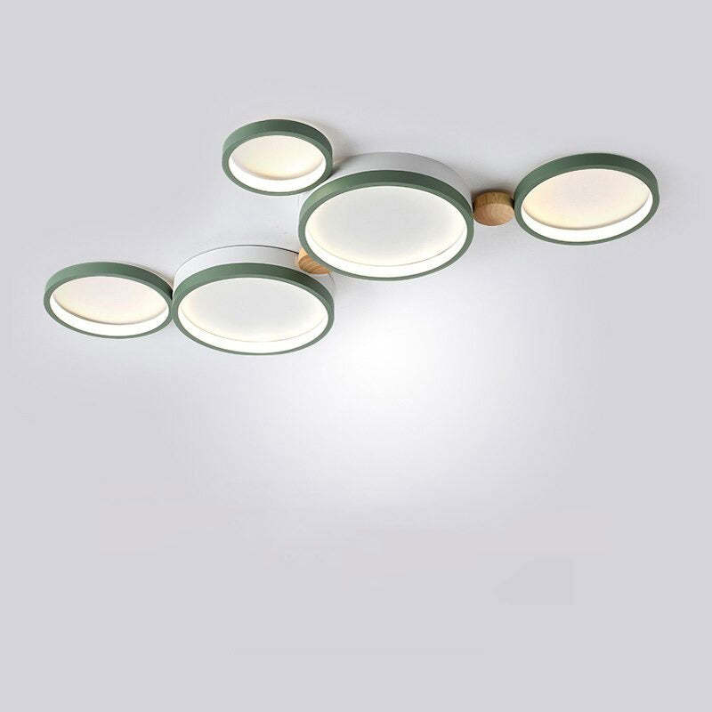 Arisha Round Flush Mount Ceiling Light 3 Colour 3/4/5/6/7 Heads