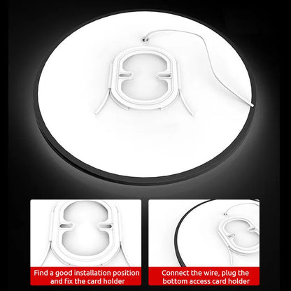 Yani Round Bathroom Led Ceiling Light