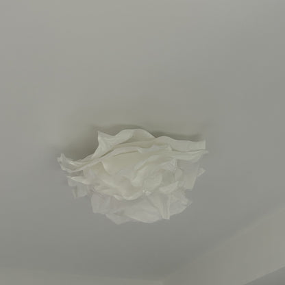 Ritta  Flush Mount Ceiling Light Design Flower  Natural Paper