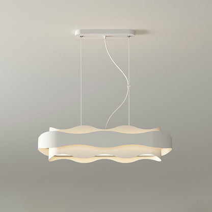 Arisha Art Déco Lampe à suspension en forme de fleur Blanc